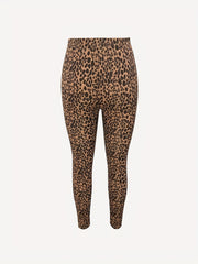 Leopard Print Skinny Leggings Elastic Waist Stretchy Leggings