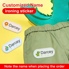 Personalized Iron-On Labels for Cotton Clothing