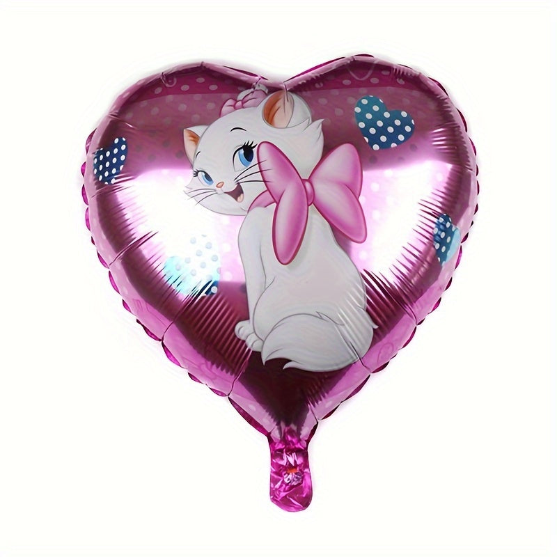 5pcs Cat Balloon Set Birthday Party Decoration Balloons