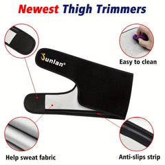 Sauna Thigh Trimmers Women Sweat Thigh Bands Shaper Slimmer Wraps