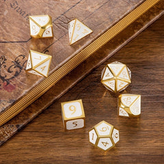 7pcs Slanted Digital Dice For Outdoor Desktop Entertainment