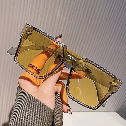 Y2K One Piece Sunglasses UV400 Sun Shades