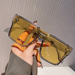 Y2K One Piece Sunglasses UV400 Sun Shades
