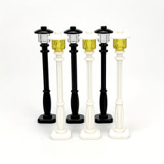 2pcs Street Light Building Blocks Set for Halloween Decor