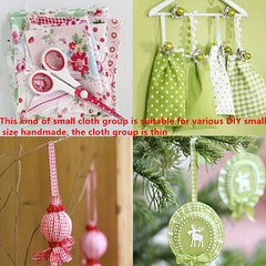 Doll Patchwork Cloth Set Pure Cotton DIY Group