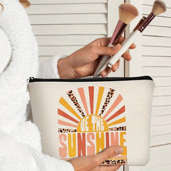 Neutral Sunshine Cosmetic Bag Outdoor Travel Toiletries Bag