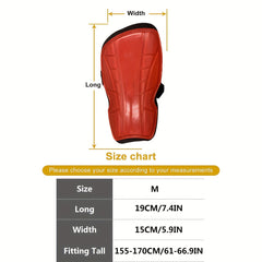 Football Shin Guards With Straps Lightweight Soccer Shin Pads