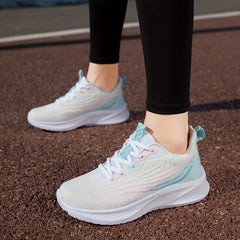 Women's Knitted Running Shoes for Outdoor Activities