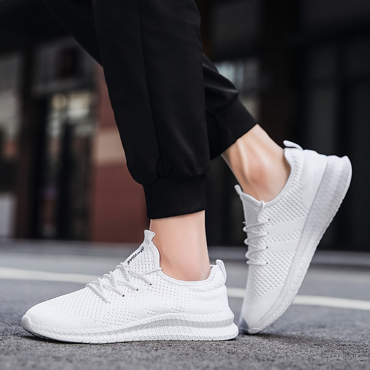 Men's Lightweight Running Shoes Outdoor Sneakers for Fitness Tennis