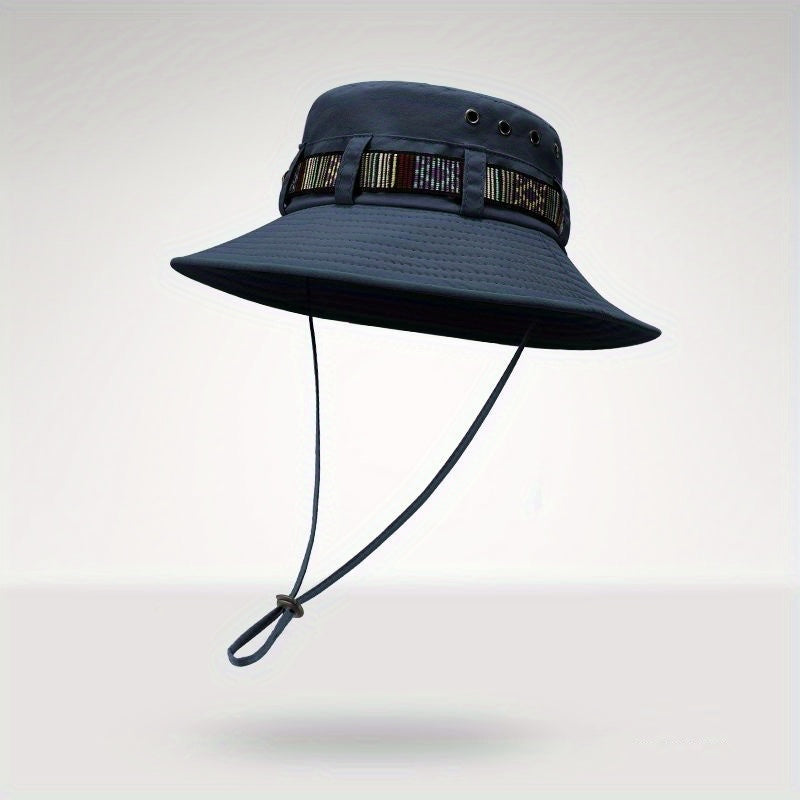 Outdoor Mountaineering Sunscreen Fisherman Hat Ethnic Style Sunshade Fishing Hat