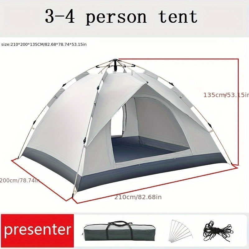 Durable Automatic Sunshade Waterproof Tent for Outdoor Camping Beach Picnic
