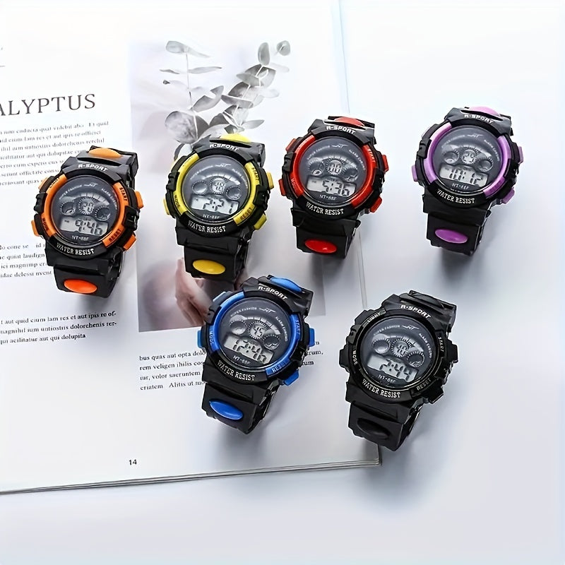 Digital Chronograph Watch Electronic Sport Students Watch