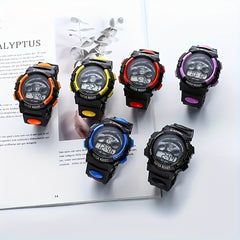 Digital Chronograph Watch Electronic Sport Students Watch