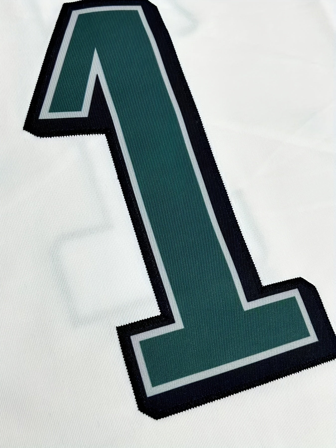 Rugby Embroidered Jersey with V Neck and Short Sleeves