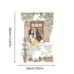 Home Decor Wall Sticker Toilet Sticker Bathroom Toilet Lid Sticker