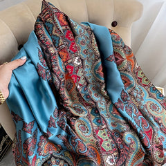 Boho Paisley Scarf Shawl Wrap Head Wrap Casual Daily Gift for Mother's