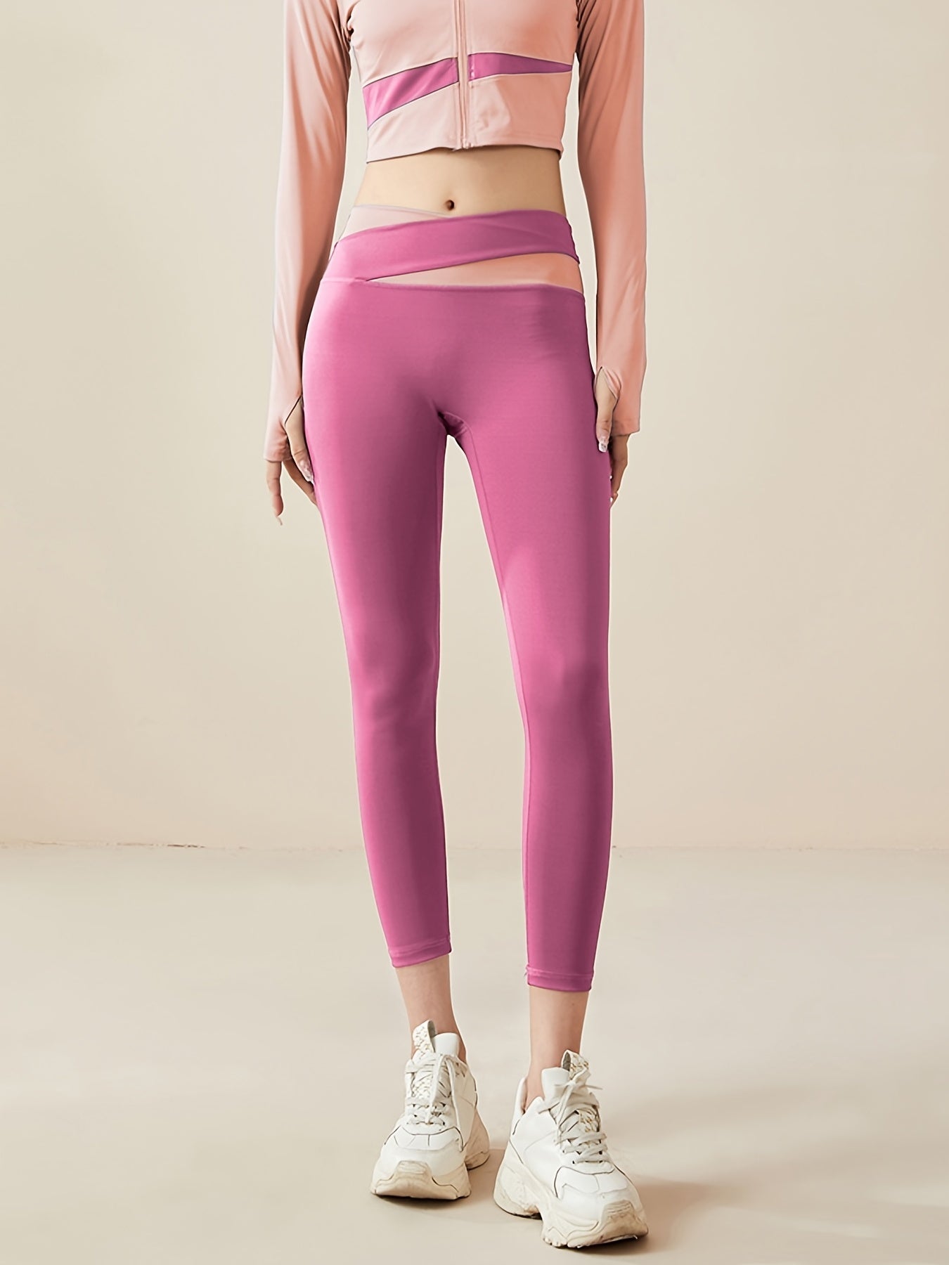 Stretch Yoga Leggings Seamless High Waist Workout Yoga Pants
