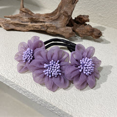 Flower Floral Hair Bun Maker Hair Ball Curler Hair Accessories