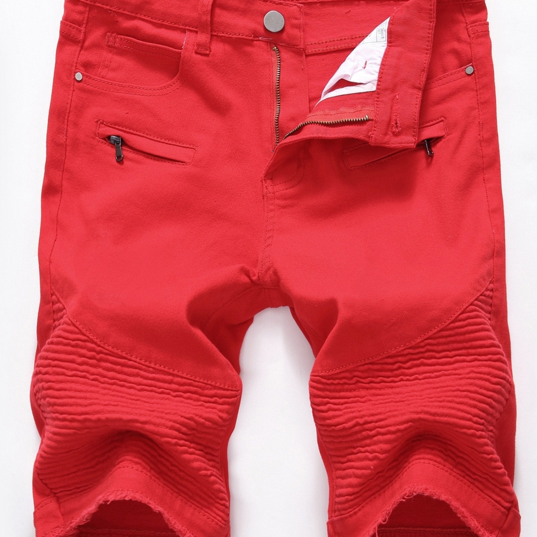 Men's Casual Denim Shorts with Pockets