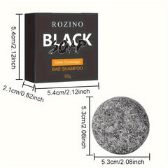 Men's Organic Darkening Shampoo Bar For Gray Hair