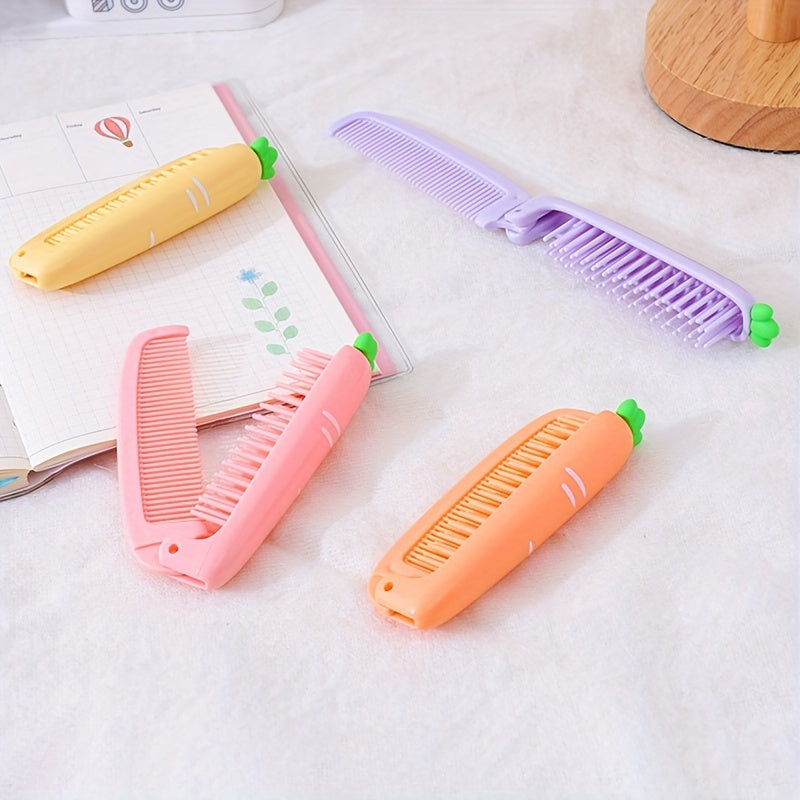 Foldable Travel Hair Comb Portable Anti Static Hairdressing Styling Tool