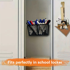 Mesh Pencil Case Pen Holder Desktop Storage Box
