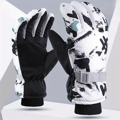 Men's Skiing Gloves Winter Outdoor Sports Gloves Windproof Touch Screen