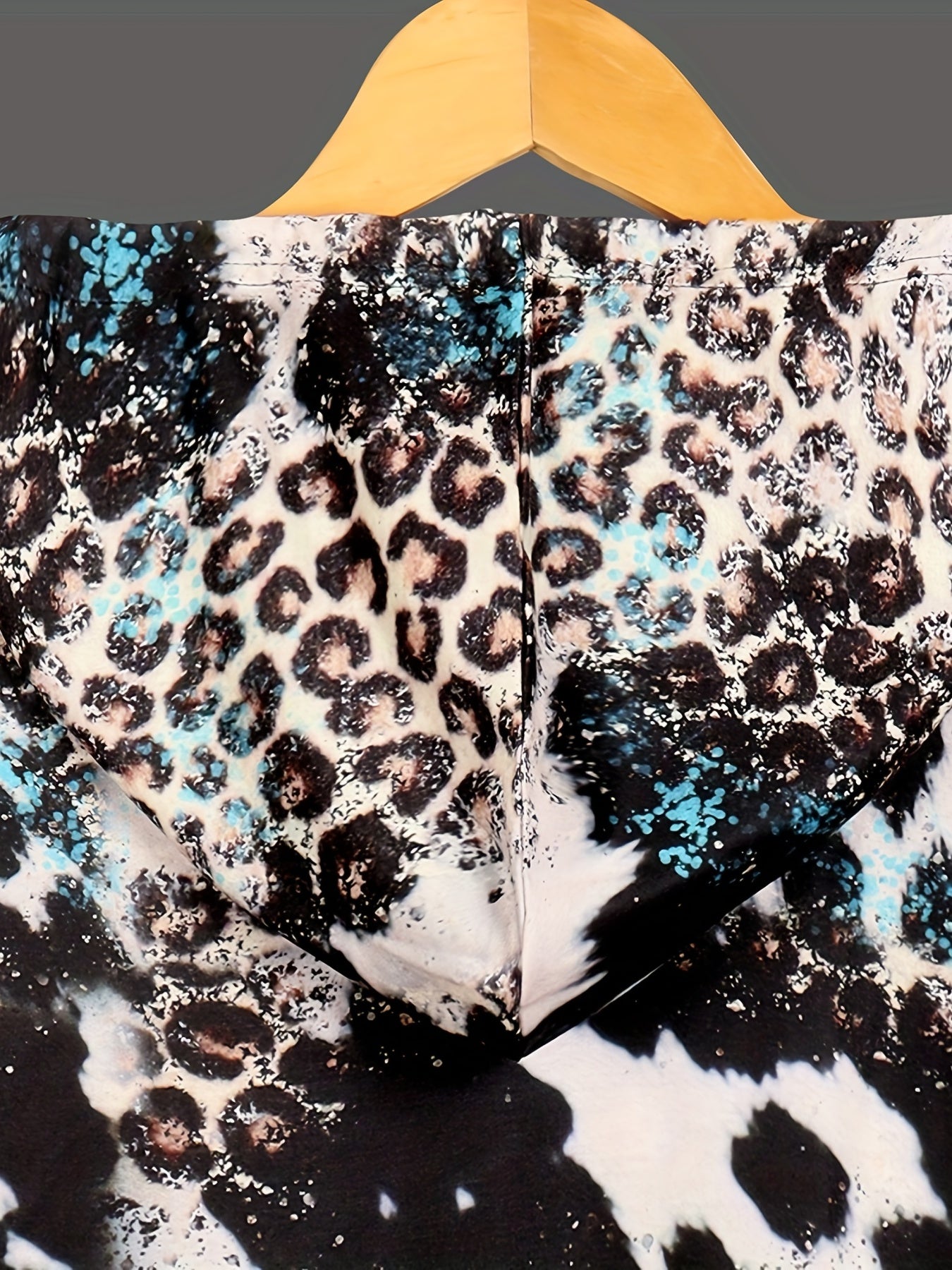 Leopard Print Halloween Hoodie Women's Sweatshirts