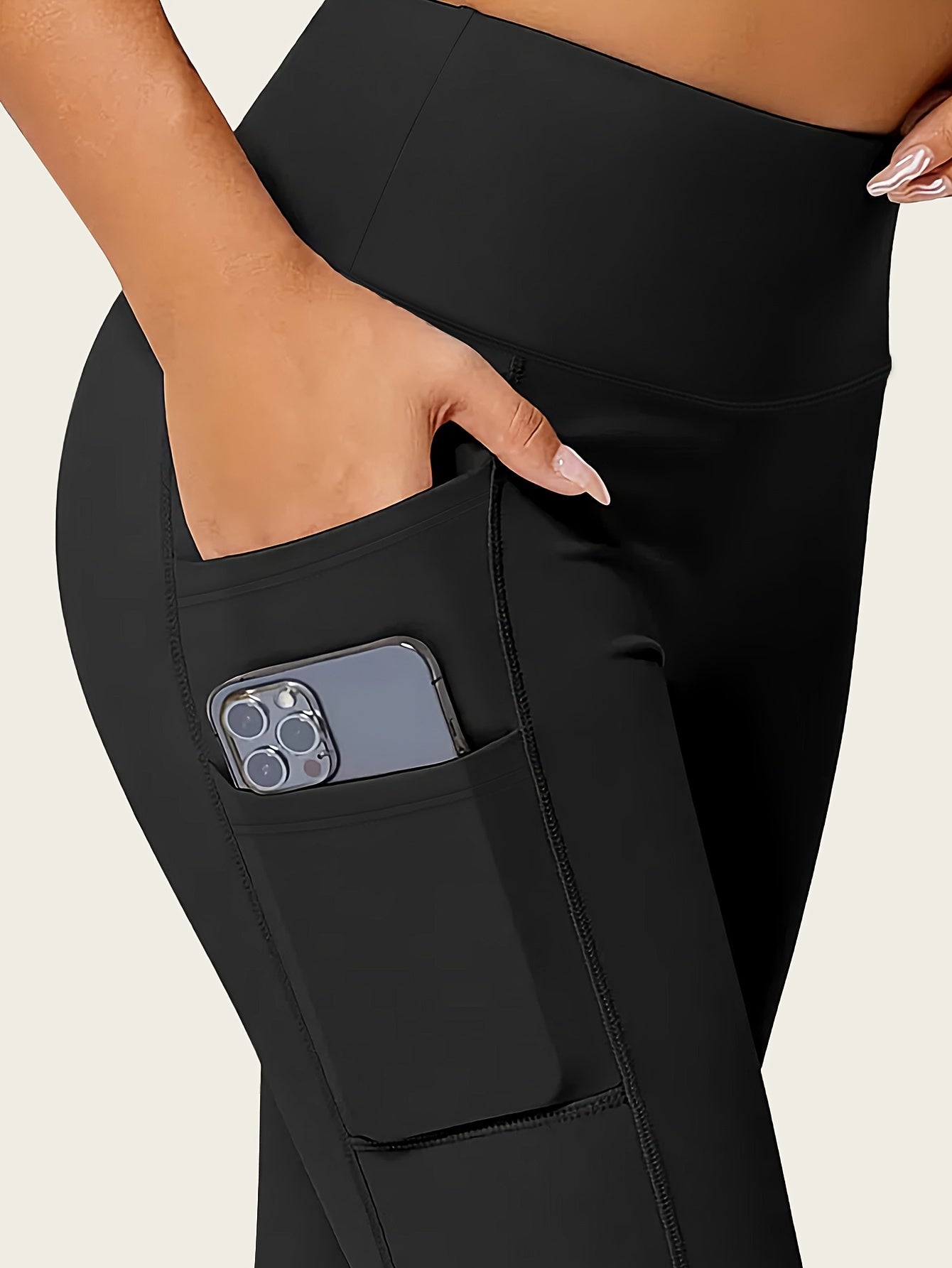 High Stretch Yoga Pants With Pocket