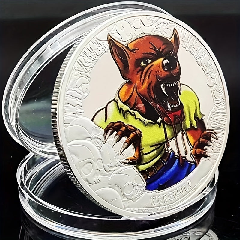 Spooky Halloween Coins - Skulls, Pumpkins, Werewolves