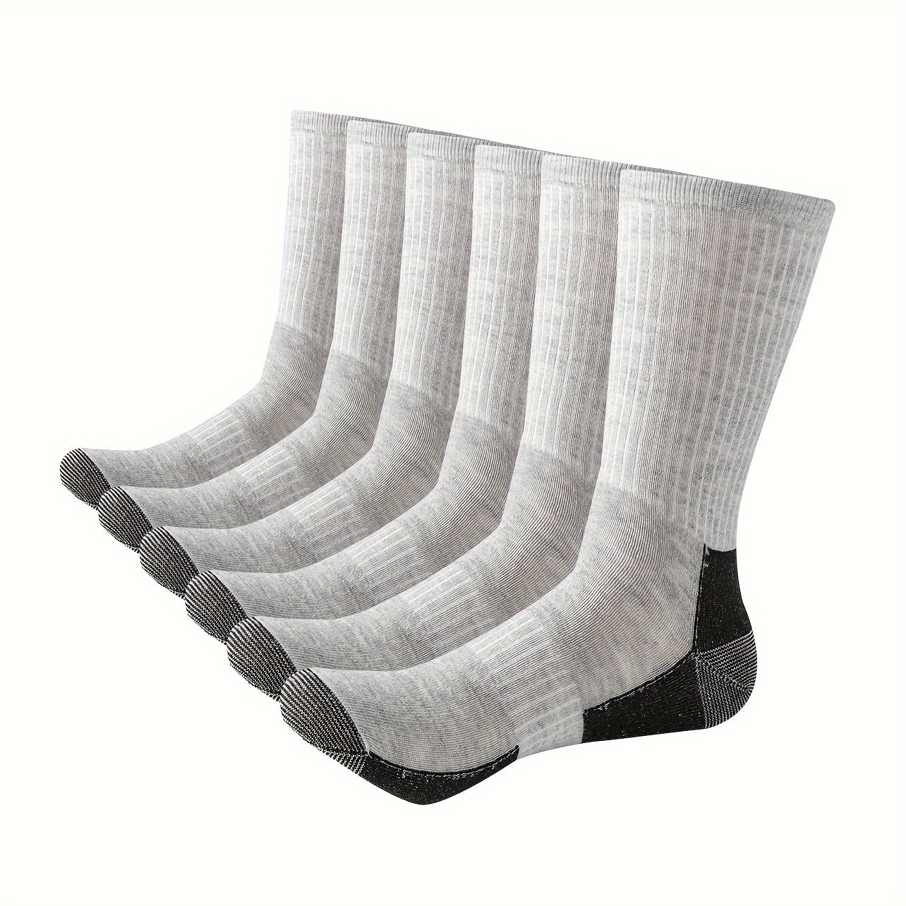 ACEFINE Men's Mid calf Socks Outdoor Sports Sweat absorbent Socks