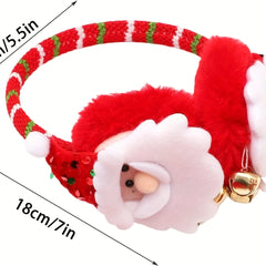 Women's Christmas Ear Muffs with Reindeer Antlers - Winter Warmth