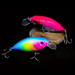 1pc Plastic Hard Bait With Treble Hook Long Casting Bionic Bait Fishing Tackle