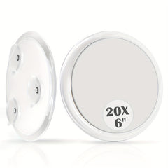 20x Magnifying Mirror With Suction Cups for Makeup