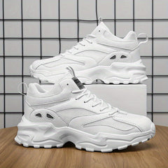 Men's Mesh Breathable Chunky Sneakers For Gym