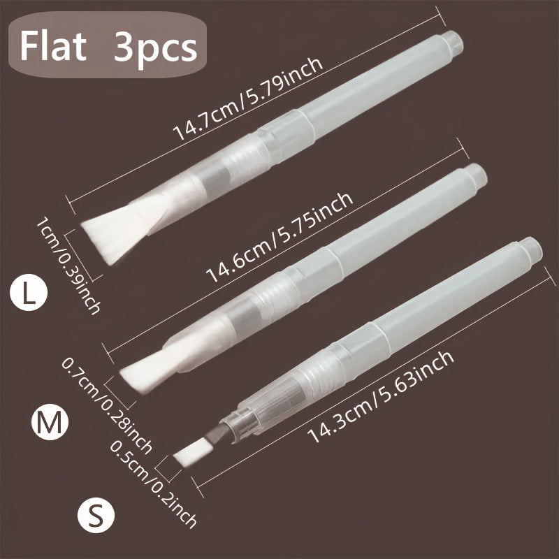 Watercolor Brushes Set - 15" High Nylon Large Capacity