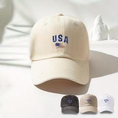 Solid Color Baseball Cap for Outdoor Sports