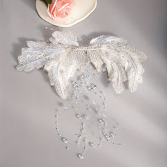 Zircon Back Head Insert Comb Bridal Head Jewelry