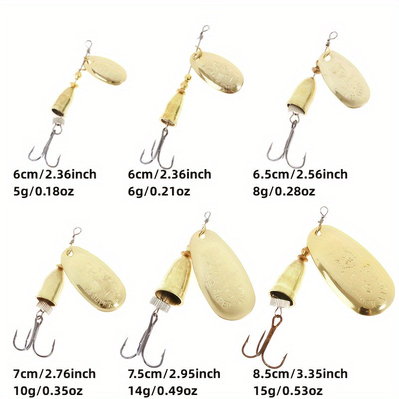 Long Casting Spinning Bait 5-15g Bionic Hard Bait with Treble Hook