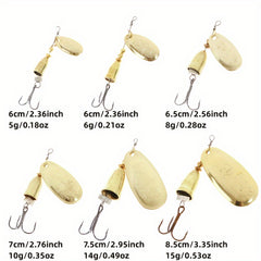 Long Casting Spinning Bait 5-15g Bionic Hard Bait with Treble Hook
