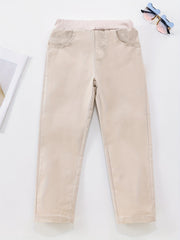 Boys Embroidery Letter Casual Pants Spring Autumn Kids Clothing
