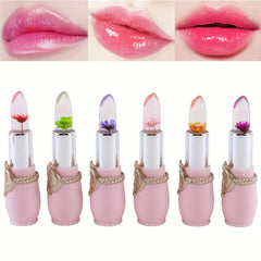 6pcs Temperature Changing Lipstick Long Lasting Peach Lip Balm
