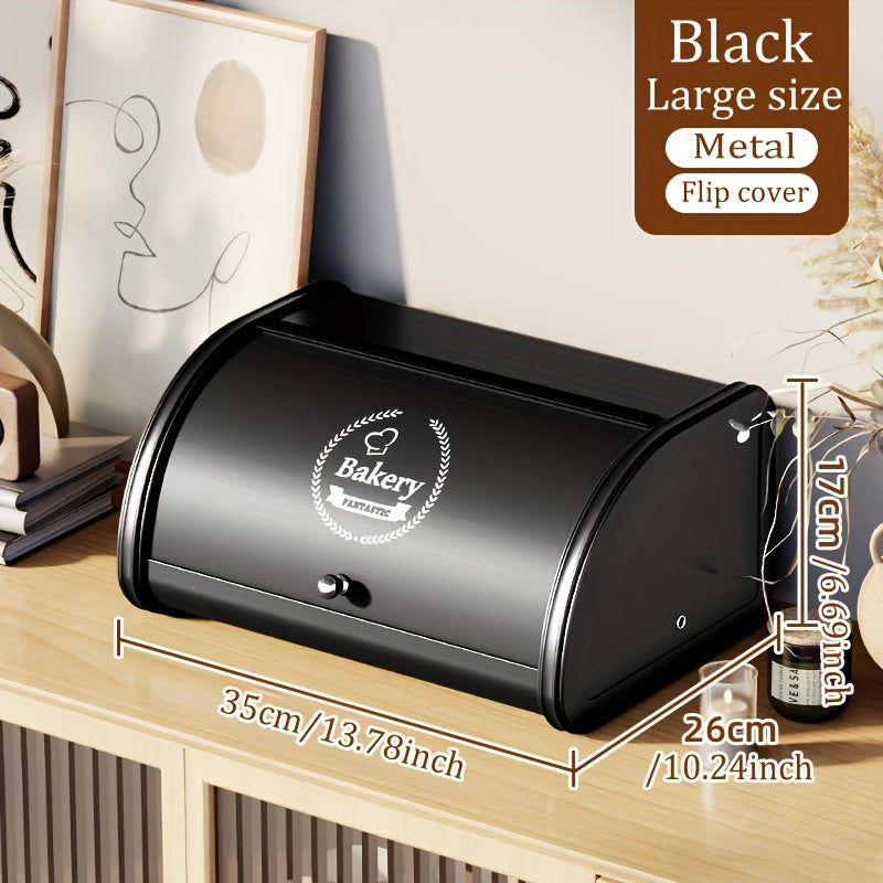 Bread Storage Box Dustproof High-End Finishing Box Flip Container Coffee Storage