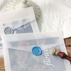 Retro Large Capacity Envelope for Office/Home, 10 Sheets/Pack