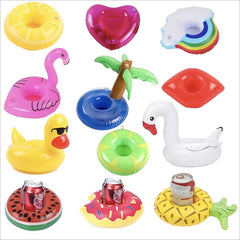2pcs Inflatable Drink Holder Pool Sea Surf Cup Holder