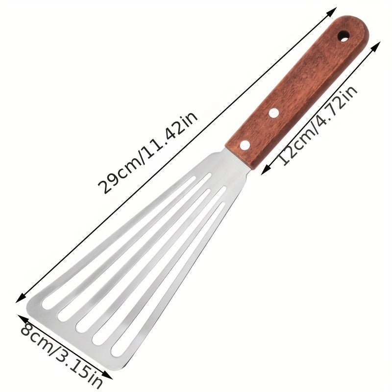 Stainless Steel Frying Shovel for Egg, Steak, and Fish