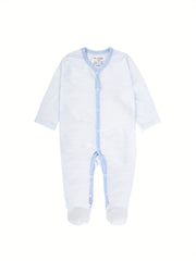 Baby Boy Long Sleeve Rompers 3-Piece Set