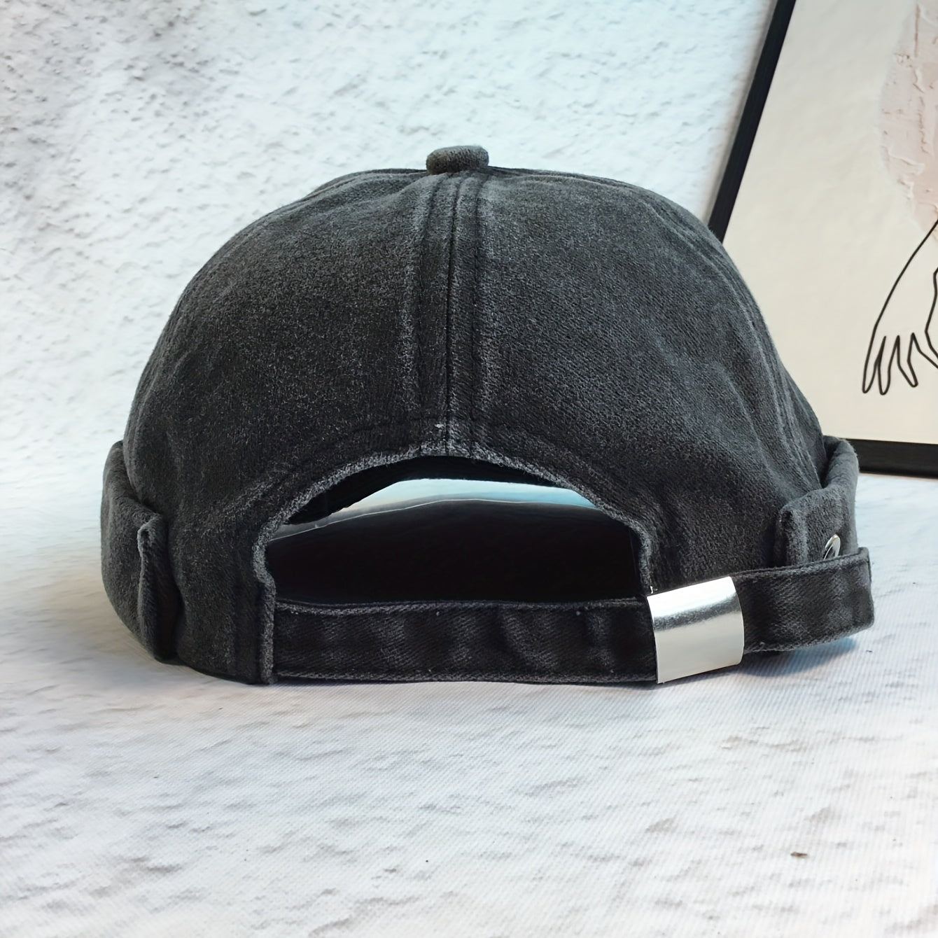 Vintage Landlord Hat Beanie Hip Hop Ruffle Japanese Style