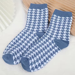 Men's Striped Crew Socks Breathable Comfy Casual Unisex Outdoor Socks