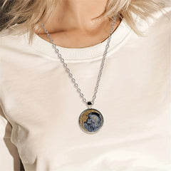 Moon Beauty Pendant Necklace for Girls